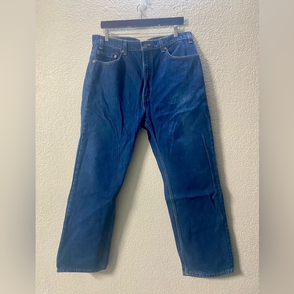 men’s Levi's Blue Straight regular fit 505 Jeans W38L30